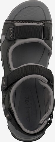 CLARKS Hiking Sandals in Black