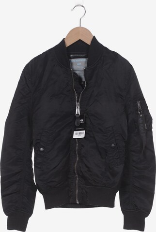 ALPHA INDUSTRIES Jacket & Coat in M in Black: front