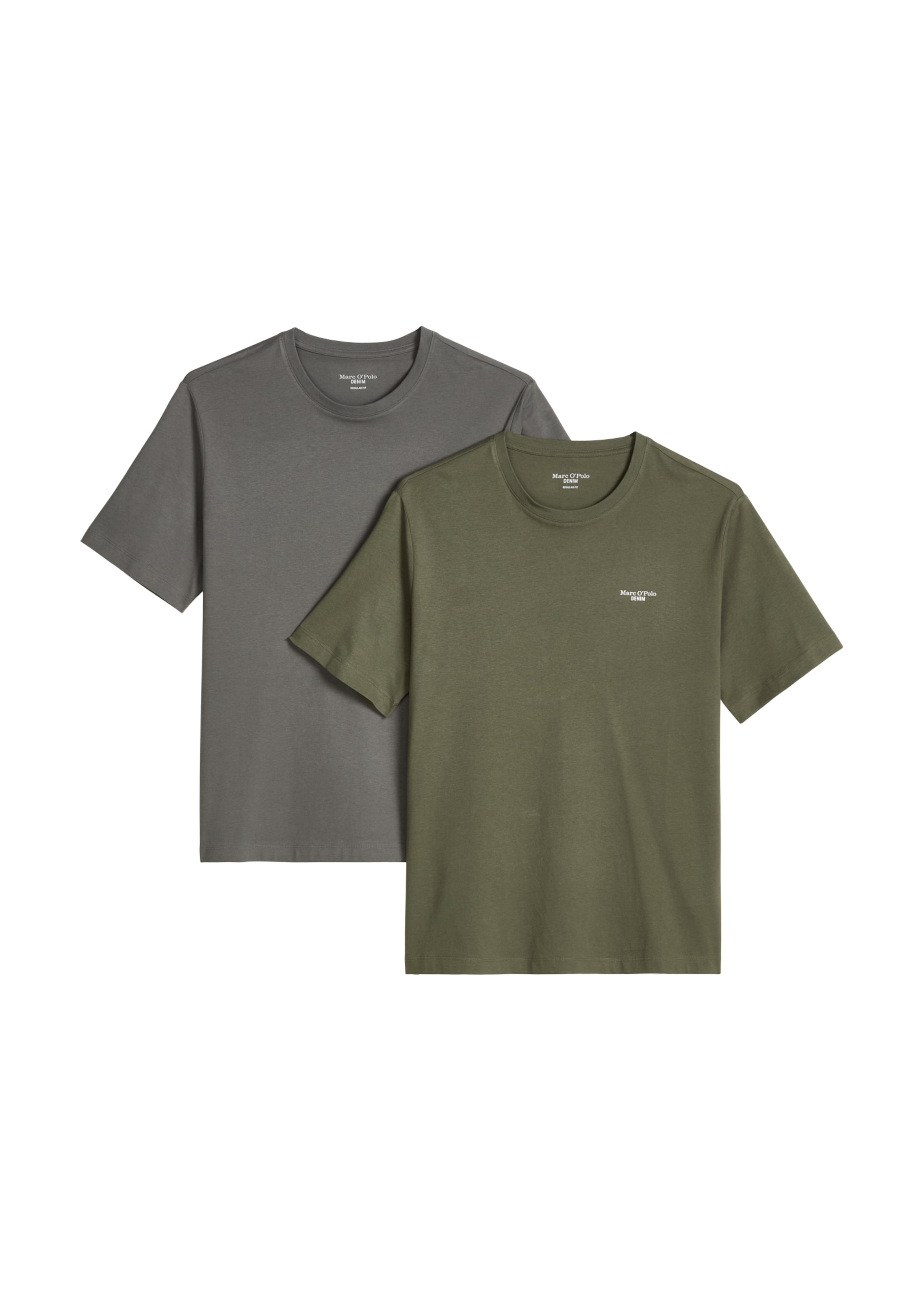 T-Shirt Marc O'Polo DENIM en vert : devant