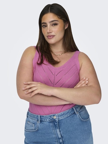 ONLY Carmakoma Sticktop 'ROSELIA' in Pink