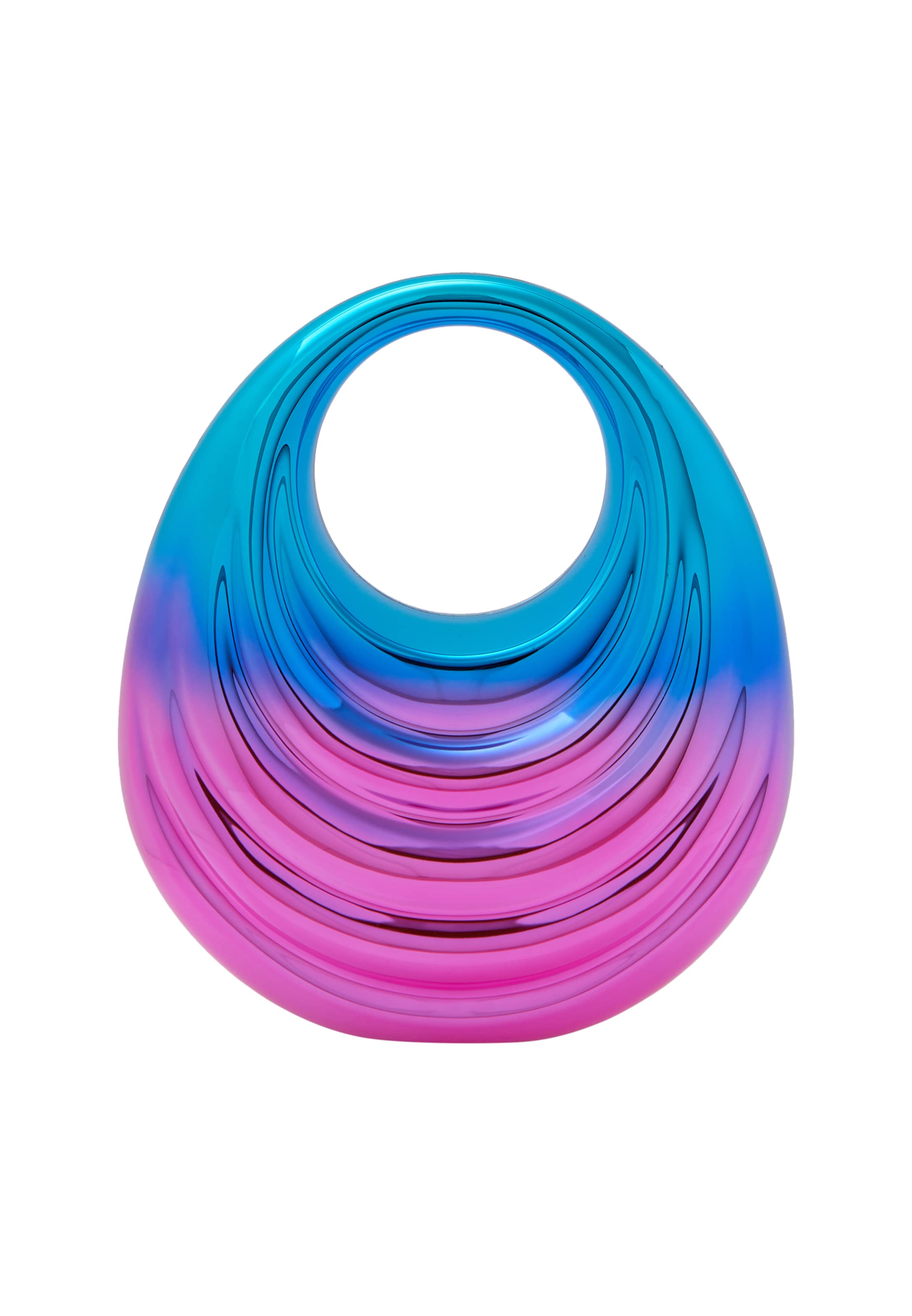 myMo at night Handväska i blå / orkidé, Produktvy