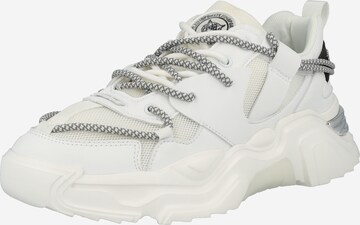 Plein Sport Sneakers laag in Wit: voorkant