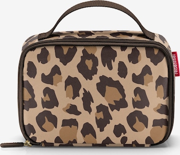 Borsa da spiaggia di REISENTHEL in marrone: frontale