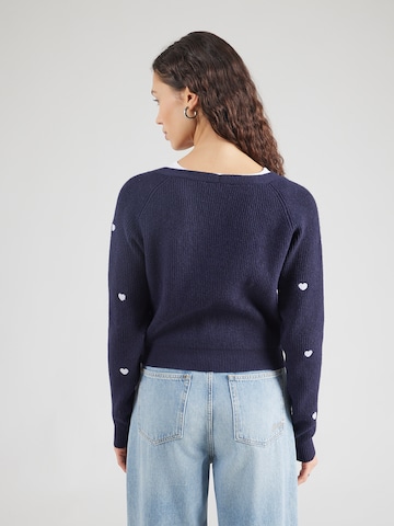 ABOUT YOU Pletena jopa 'Lana' | modra barva