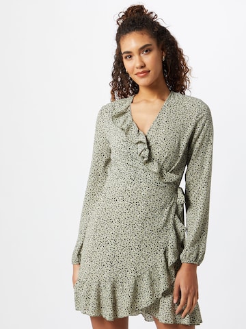 Robe 'Carly' ONLY en vert : devant