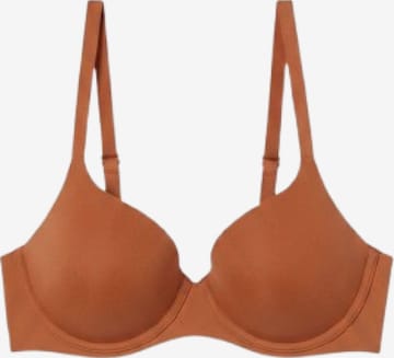 ETAM Bra 'Pure Invisible' in Beige: front