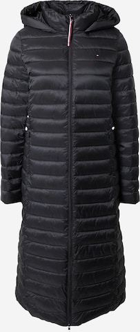 TOMMY HILFIGER Between-seasons coat in Black: front