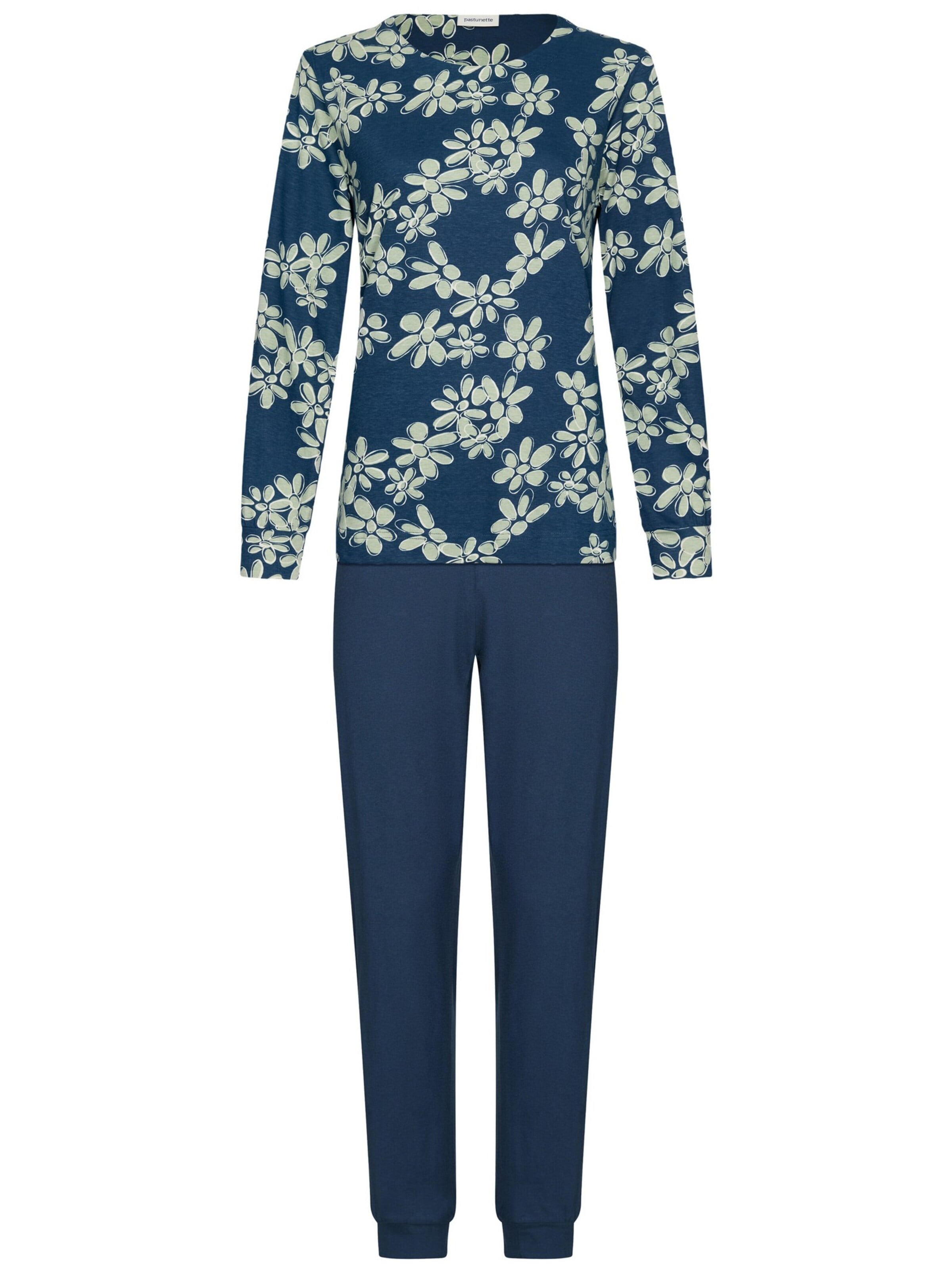 Pastunette Pyjama‌‌‌‌‌‌‌‌‌‌ in Blau: Vorderseite