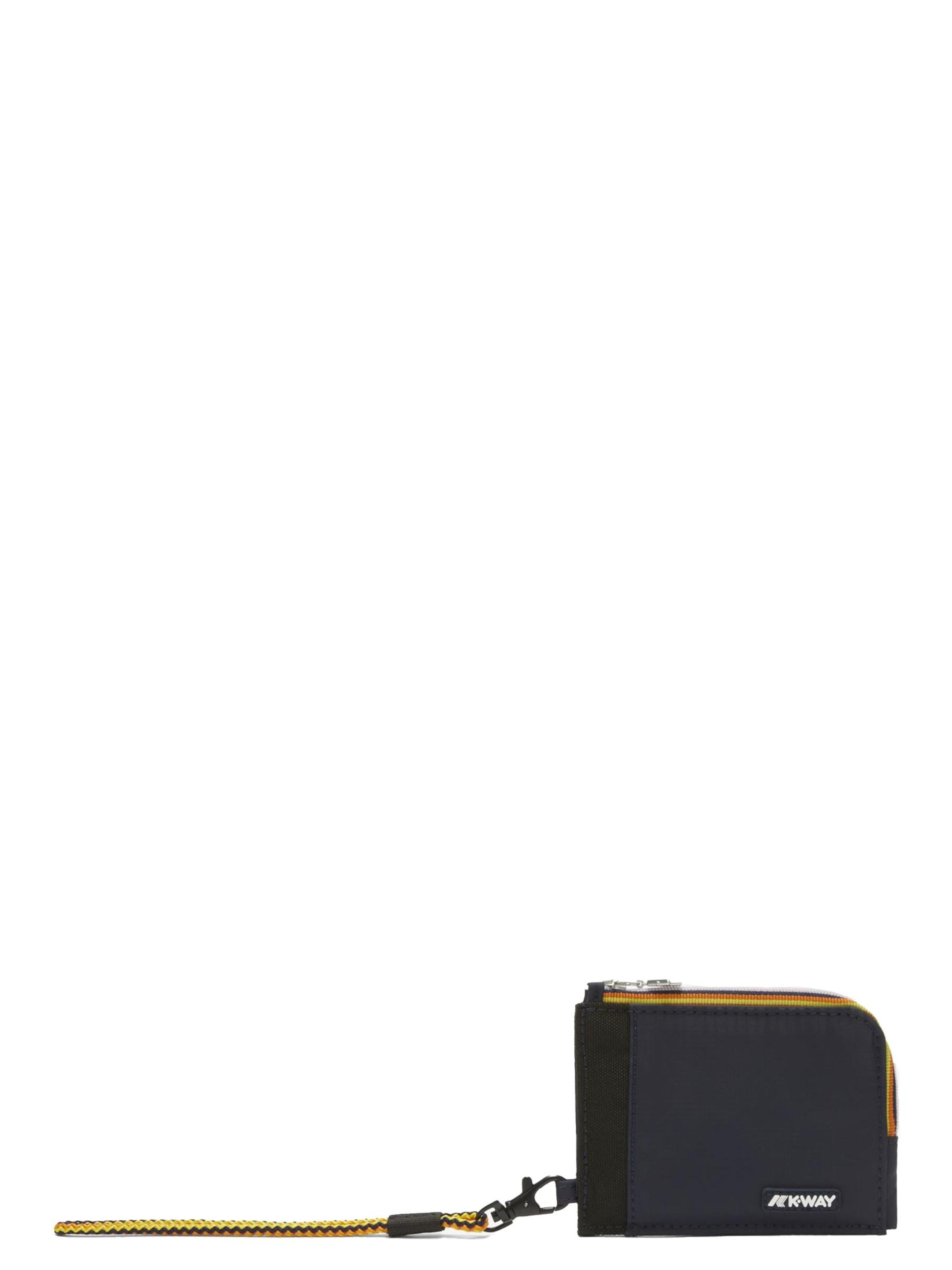 K-Way Wallet 'VILLEBONNE' in Blue: front