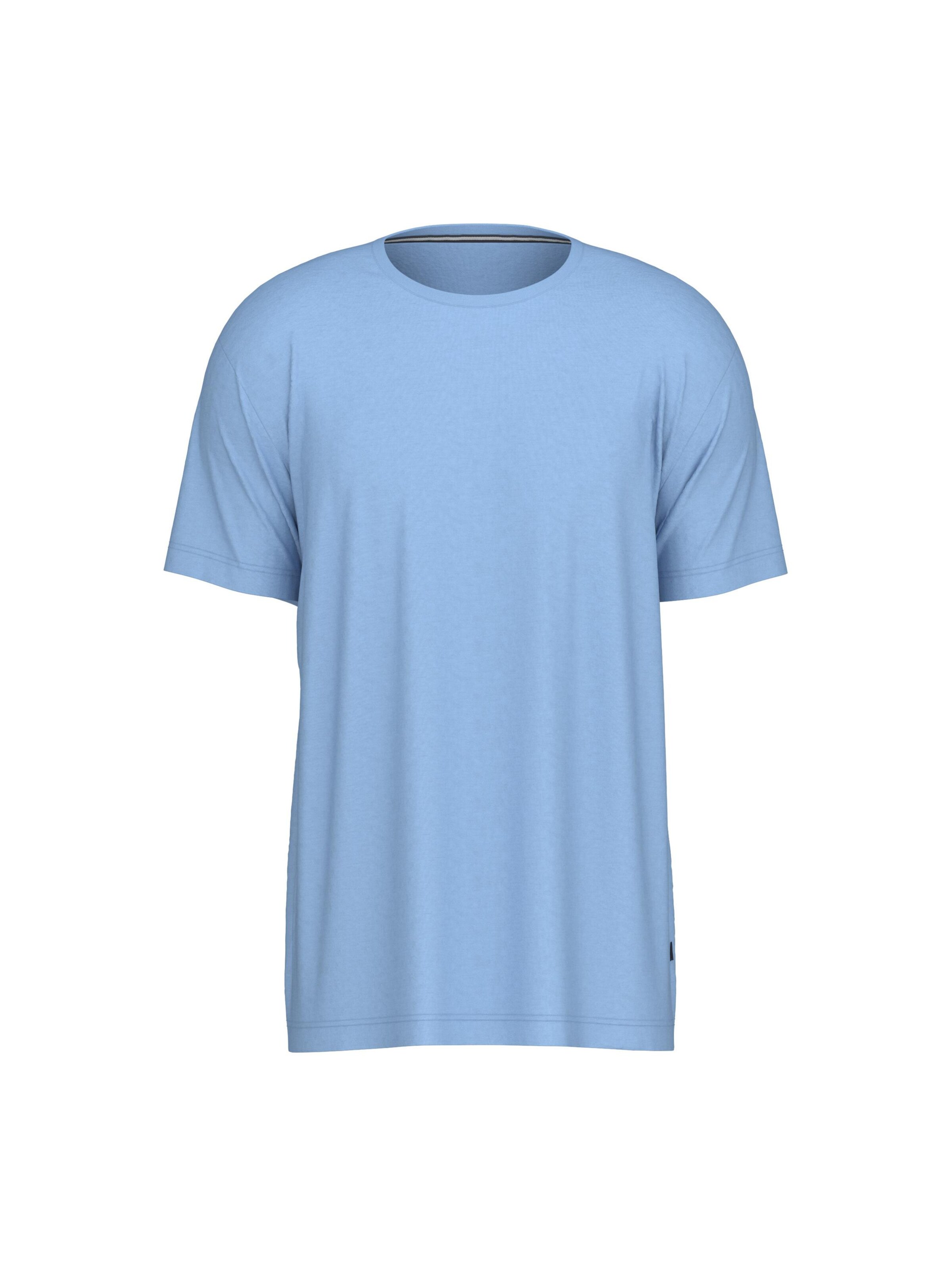 CALIDA Shirt 'Remix Basic Sleep'‌‌‌‌‌‌‌‌‌‌ in Blau: Vorderseite