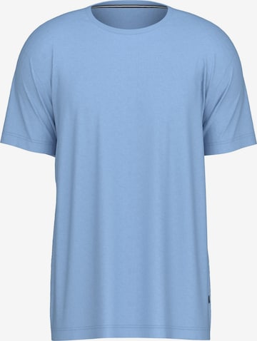 CALIDA Shirt 'Remix Basic Sleep' in Blau: Vorderseite