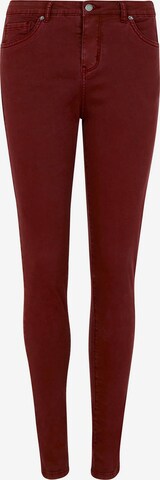 Apricot Skinny Jeans in Red: front