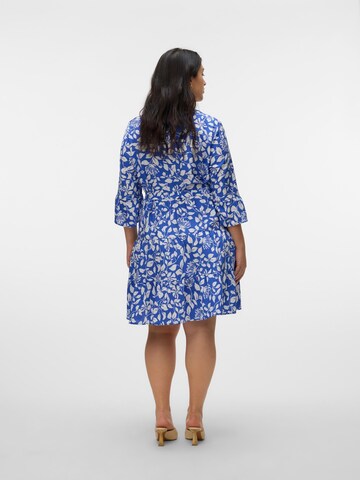 Robe-chemise 'VERA' Vero Moda Curve en bleu