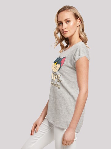 F4NT4STIC Shirt 'Tom and Jerry TV Serie Nope Not Today' in Grey