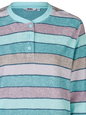 HAJO Pajama 'Klima Frotte' in Blue