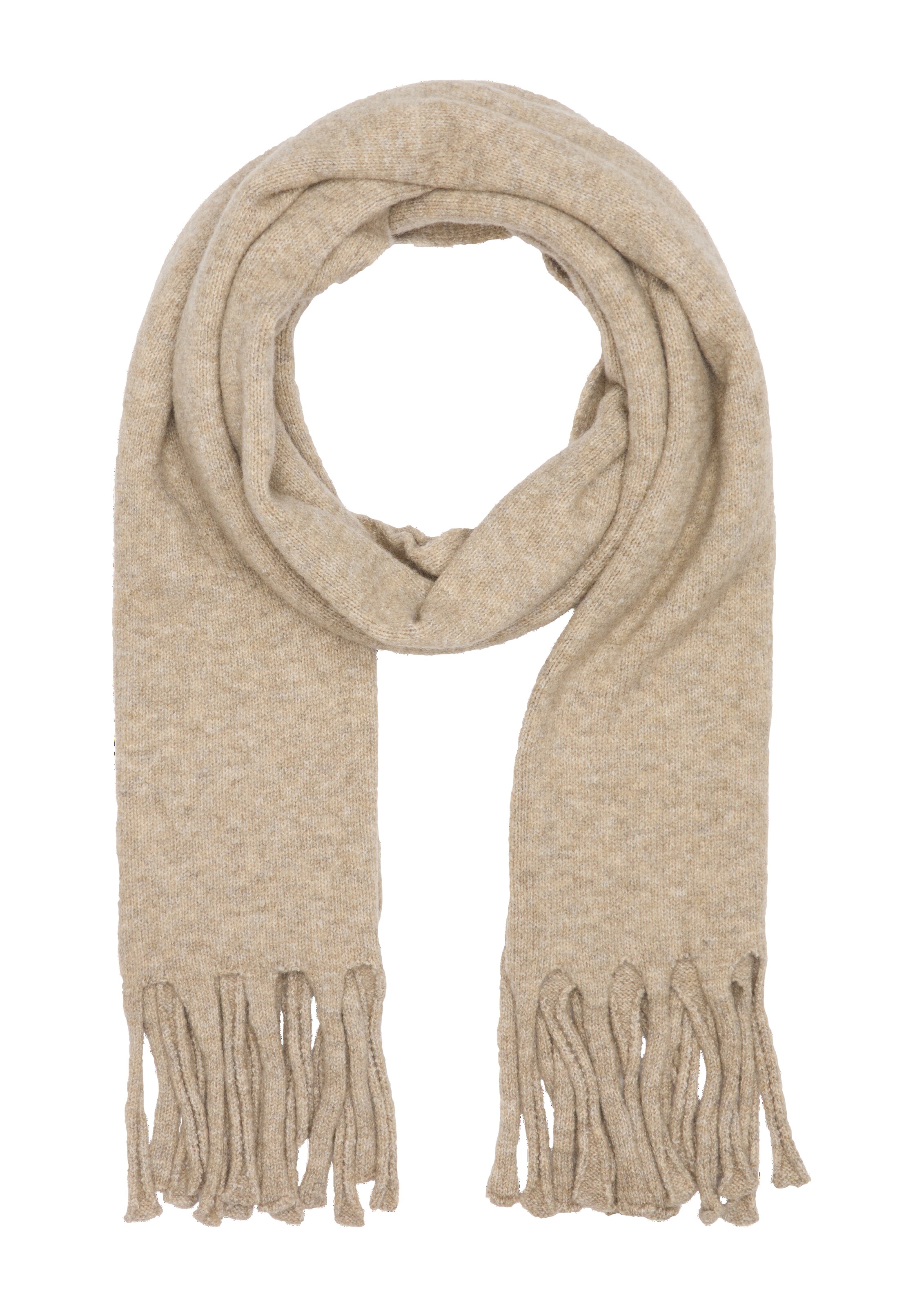 s.Oliver Sjaal in Bruin: voorkant