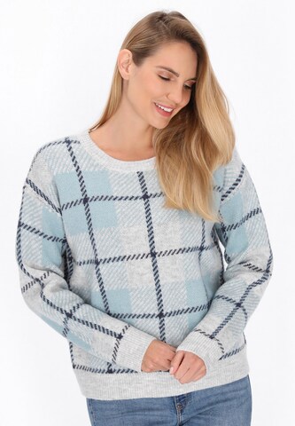 usha BLUE LABEL - Jersey en gris: frente
