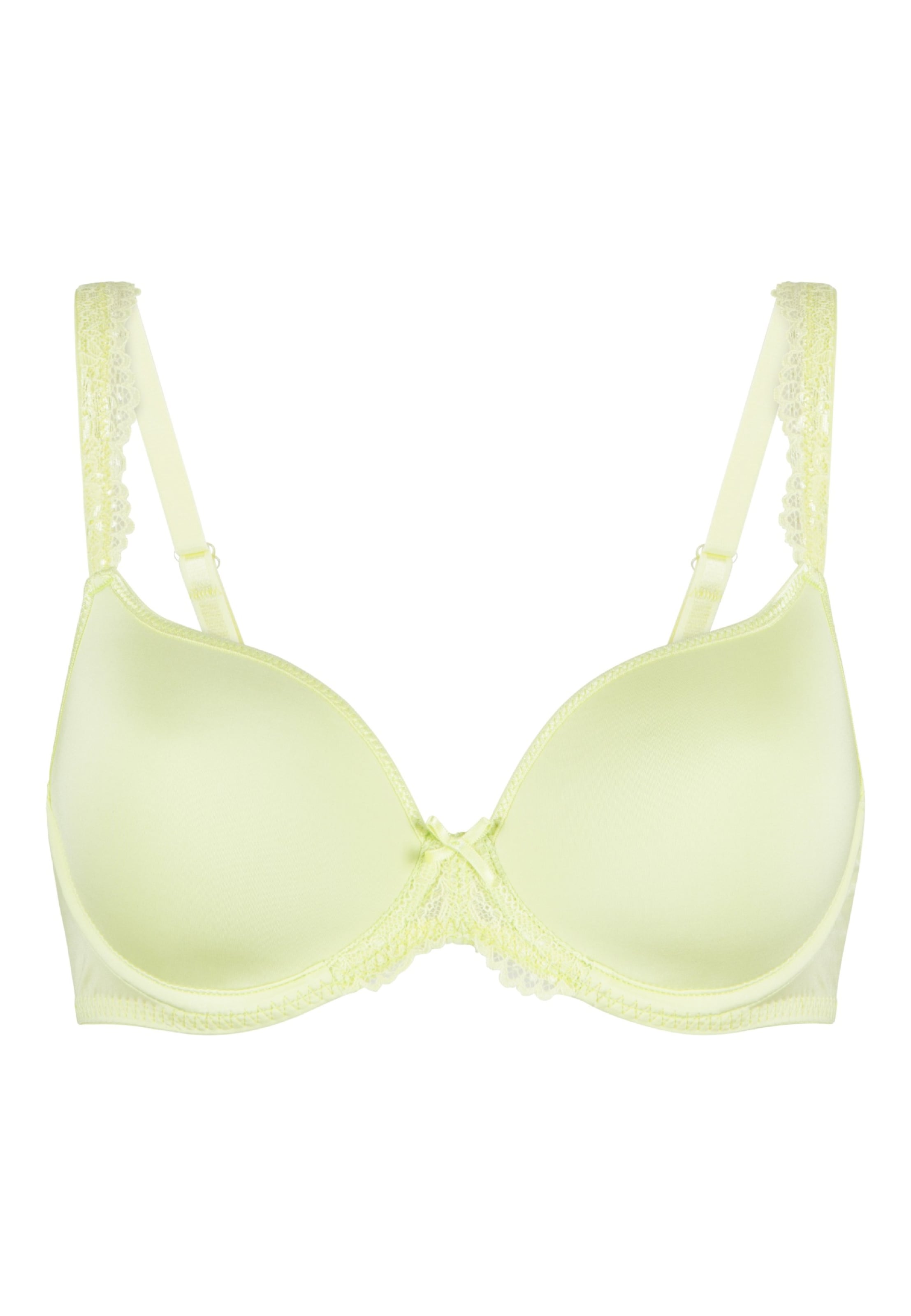 LingaDore T-Shirt Rintaliivi 'Daily' värissä keltainen: etupuoli