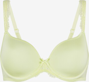 T-shirt Reggiseno di LingaDore in giallo: frontale