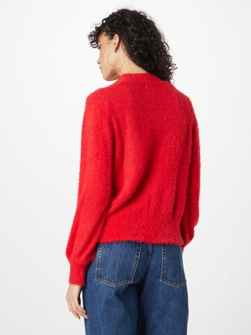 System Action Knit cardigan 'Passion' in Red