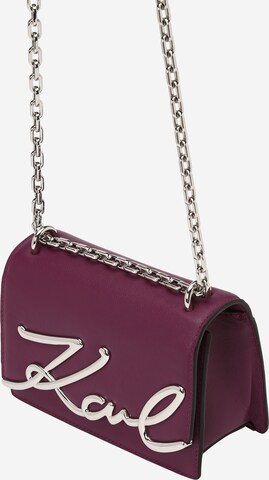 Karl Lagerfeld Crossbody Bag in Purple