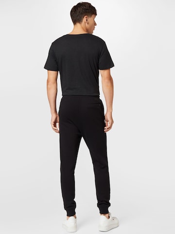 JOOP! Jeans - Tapered Calças 'Santiago' em preto