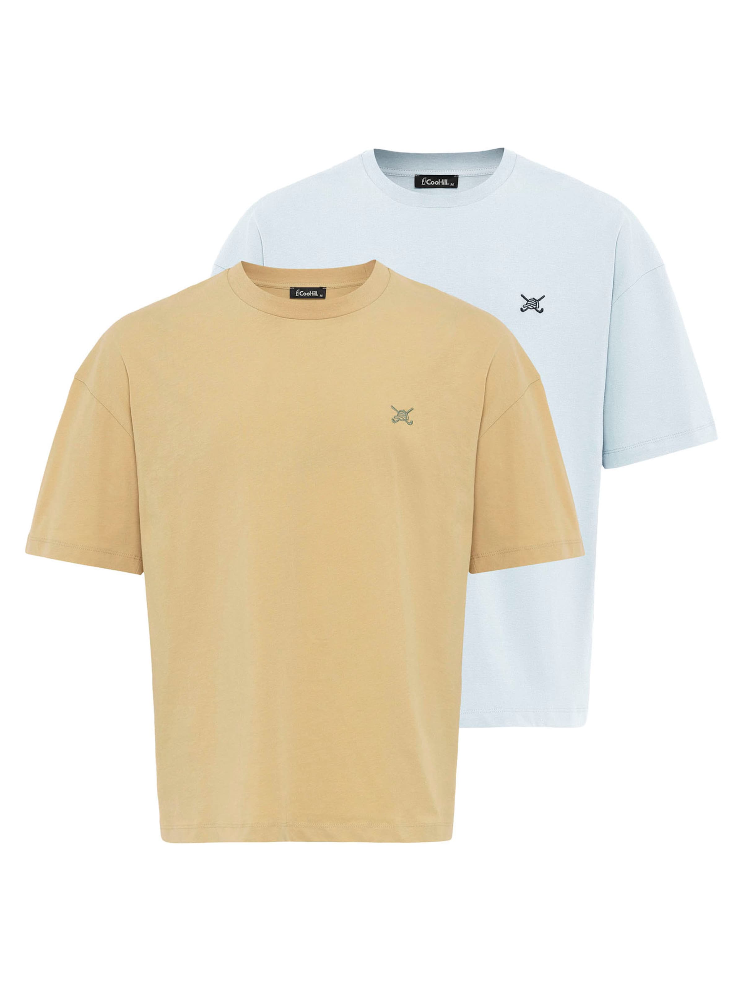 Maglietta di Cool Hill in beige: frontale