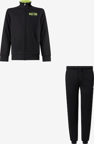 Champion - Ropa para correr en negro: frente