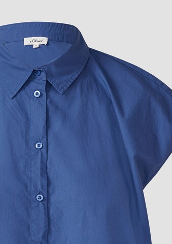 s.Oliver Blouse in Blue