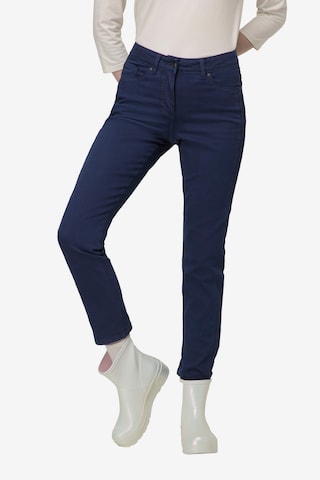 LAURASØN Regular Jeans in Blue: front