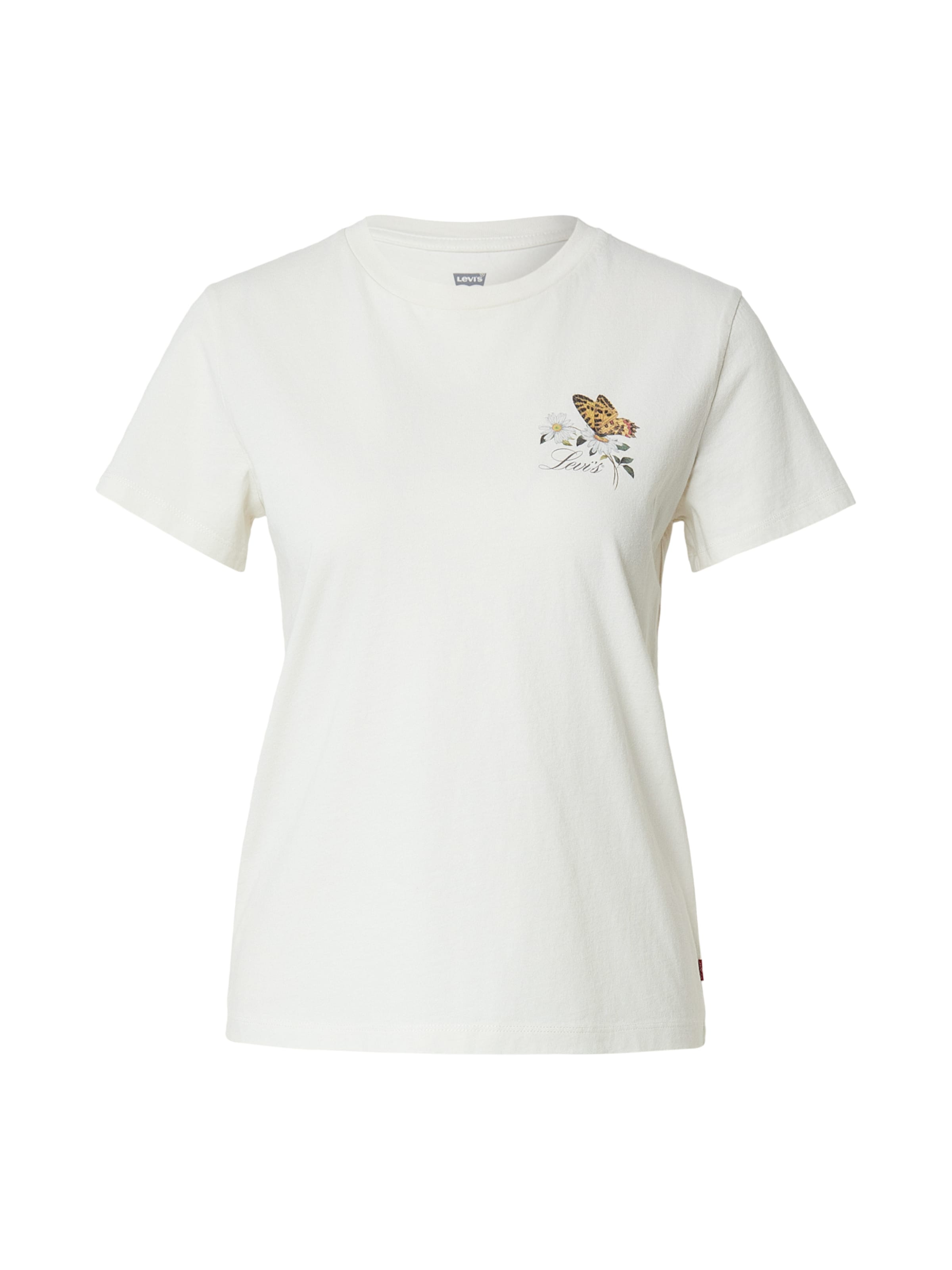 LEVI'S ® Μπλουζάκι 'The Perfect' σε λευκό: μπροστά