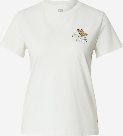 Marškinėliai 'The Perfect' iš LEVI'S ®, spalva – smėlio spalva / žalia / oranžinė / balta, Prekių apžvalga