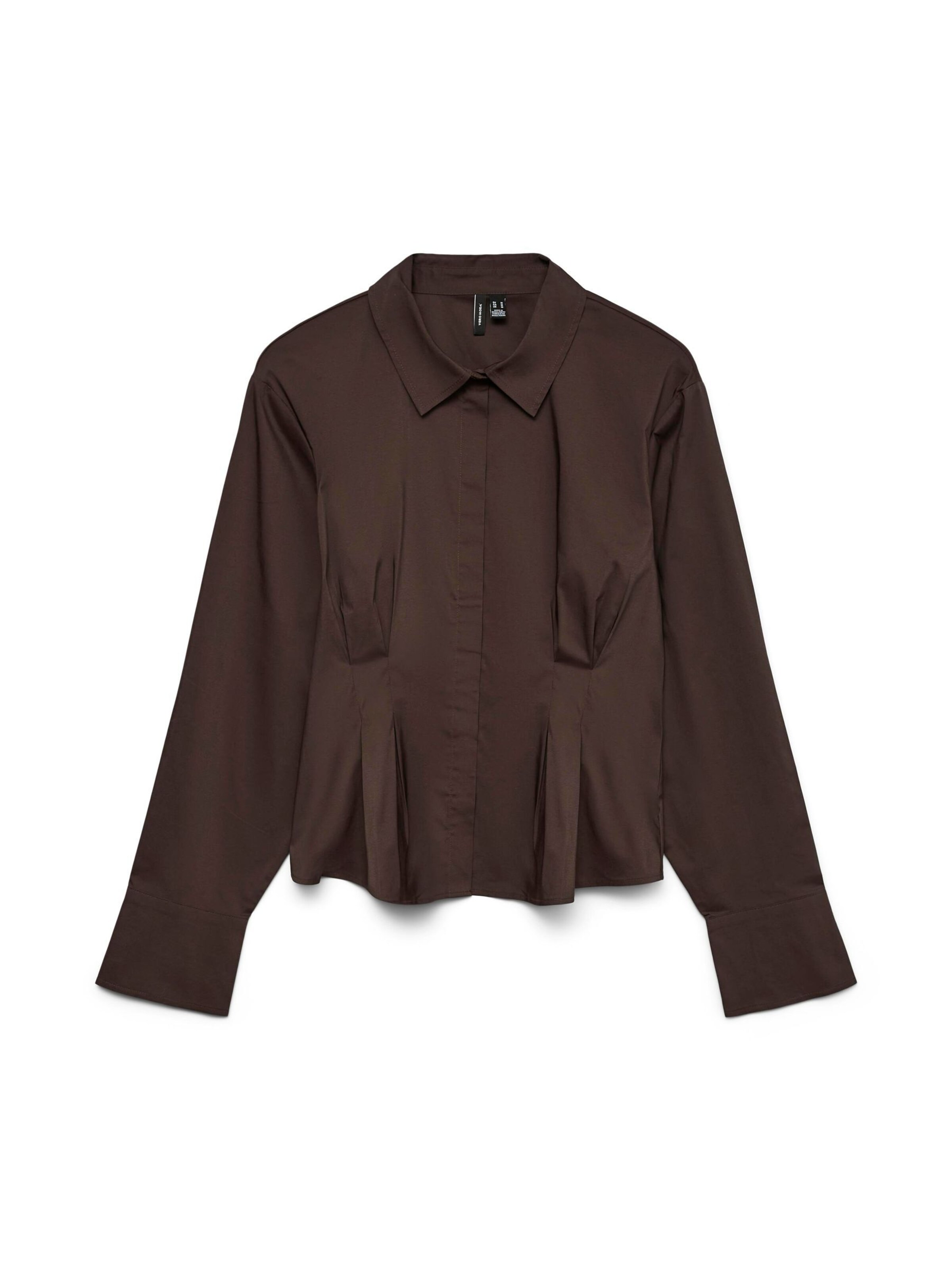 Chemisier 'VMFriba' VERO MODA en marron : devant