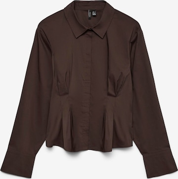 VERO MODA Blouse 'VMFriba' in Brown: front