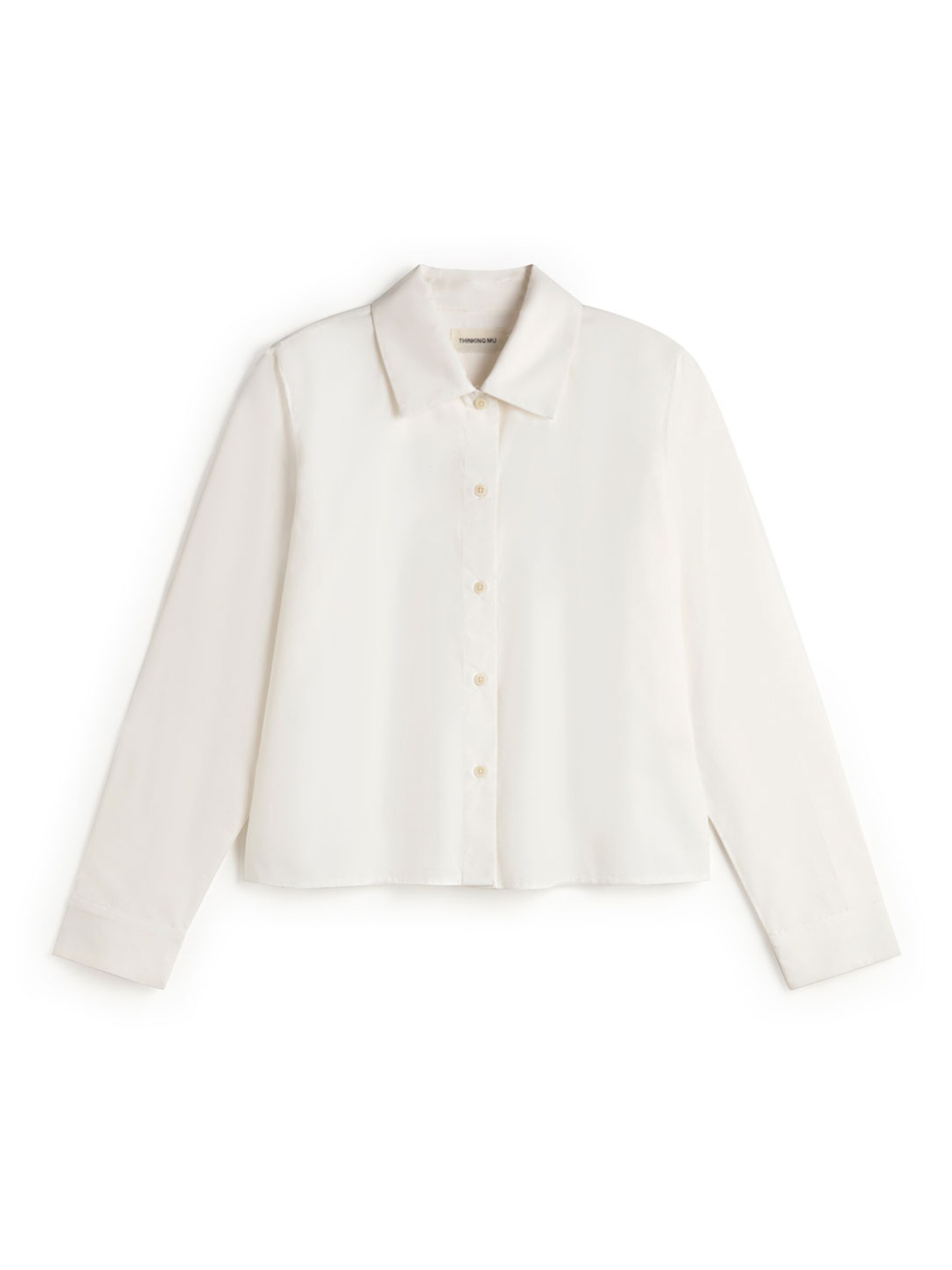 Thinking MU Bluse 'Duna' in Weiß: Vorderseite