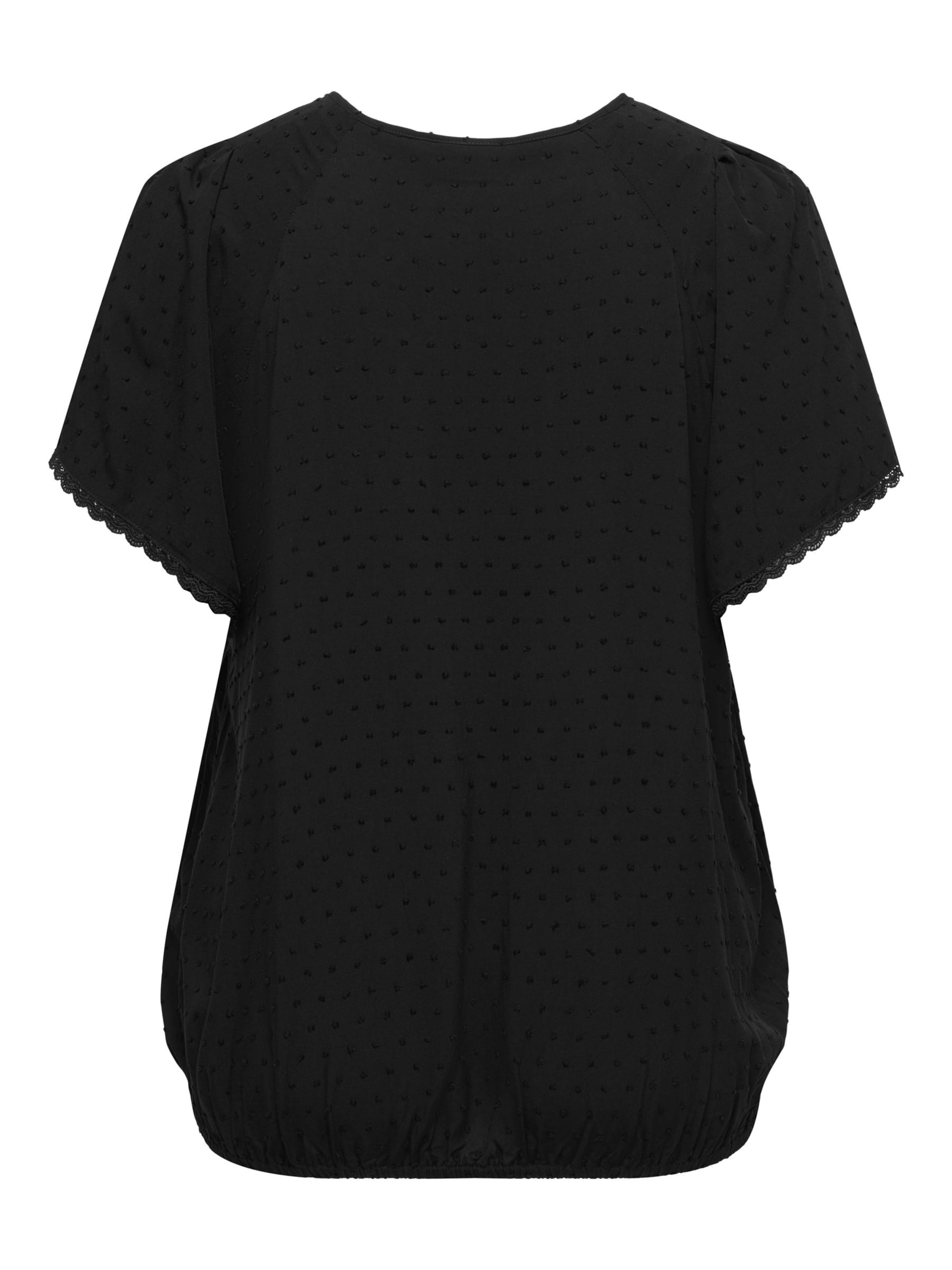 Camicia da donna 'CARTamara' di ONLY Carmakoma in nero