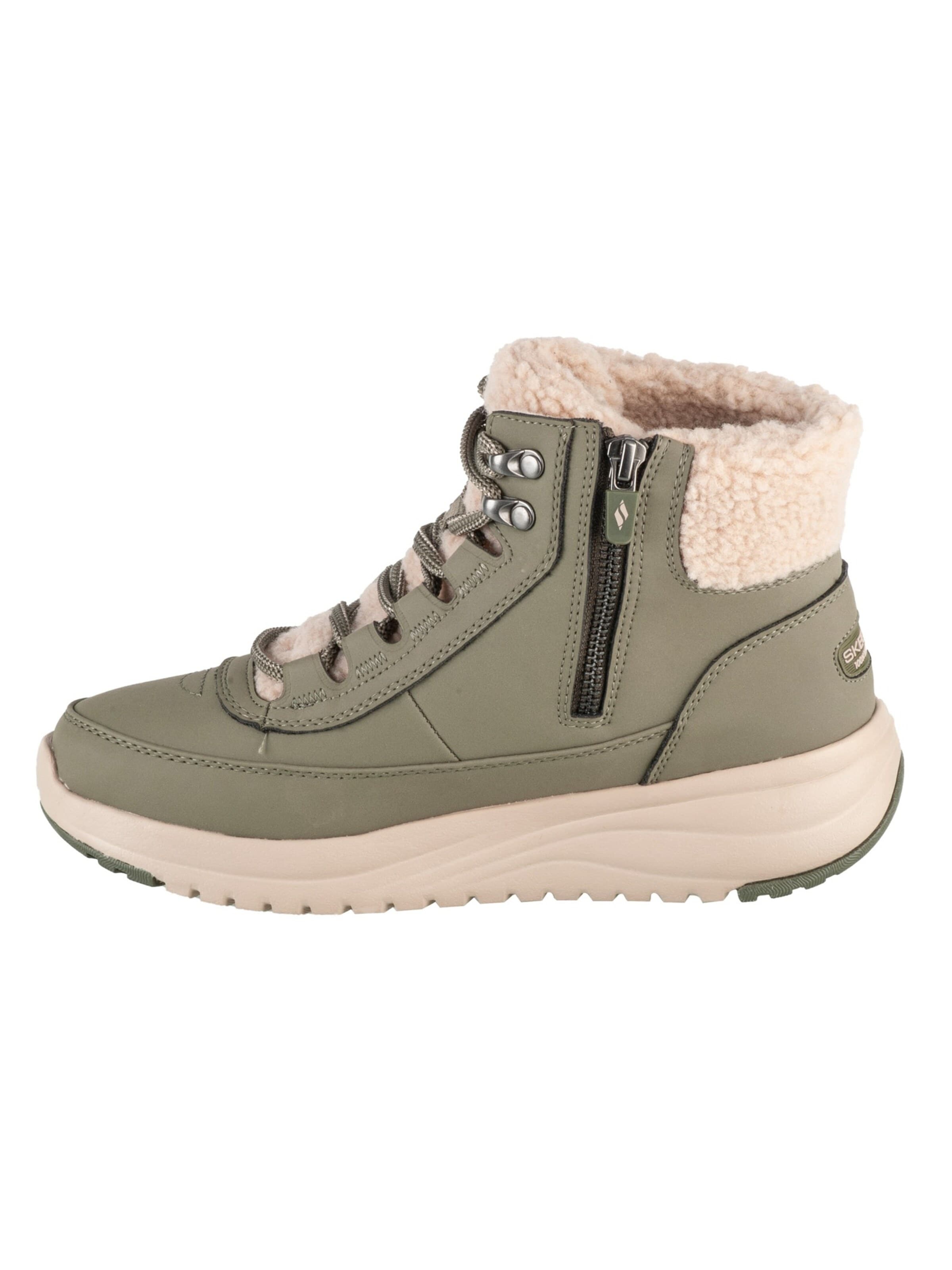 SKECHERS Boots 'Skechers On-The-Go Stellar - Alpine Adventure' in Groen: voorkant