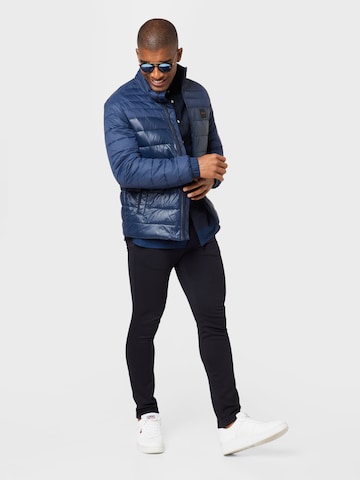 BOSS Orange Jacke 'Oden' in Blau