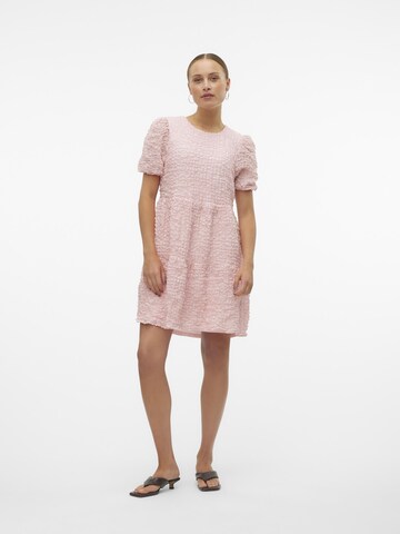 Robe 'BOA' VERO MODA en rose