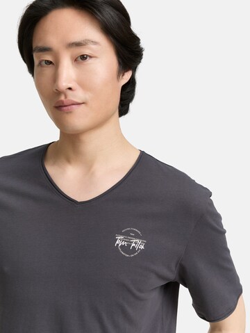 TOM TAILOR Shirt in Zwart