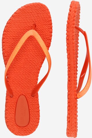 ILSE JACOBSEN T-bar sandals 'Cheerful 01' in Orange