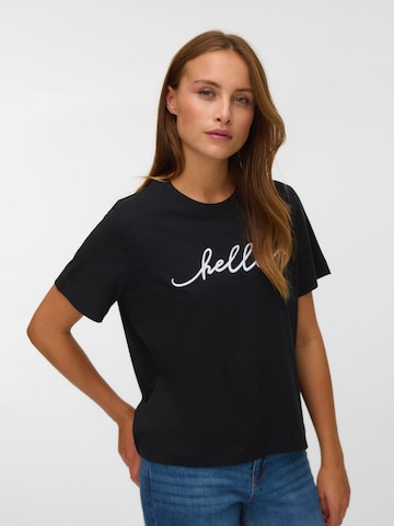 VERO MODA - Camiseta 'VMBELIS METTE' en negro: frente
