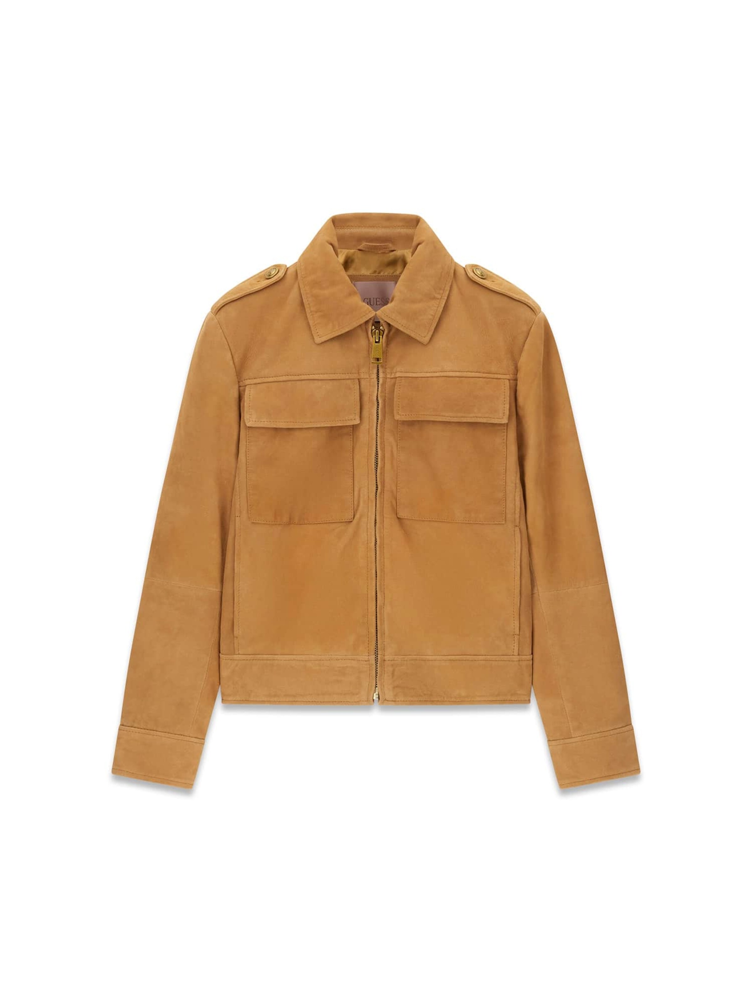 GUESS Jacke in Braun: Vorderseite