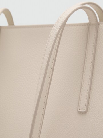 MANGO Torba shopper 'MARIBEL2' w kolorze biały