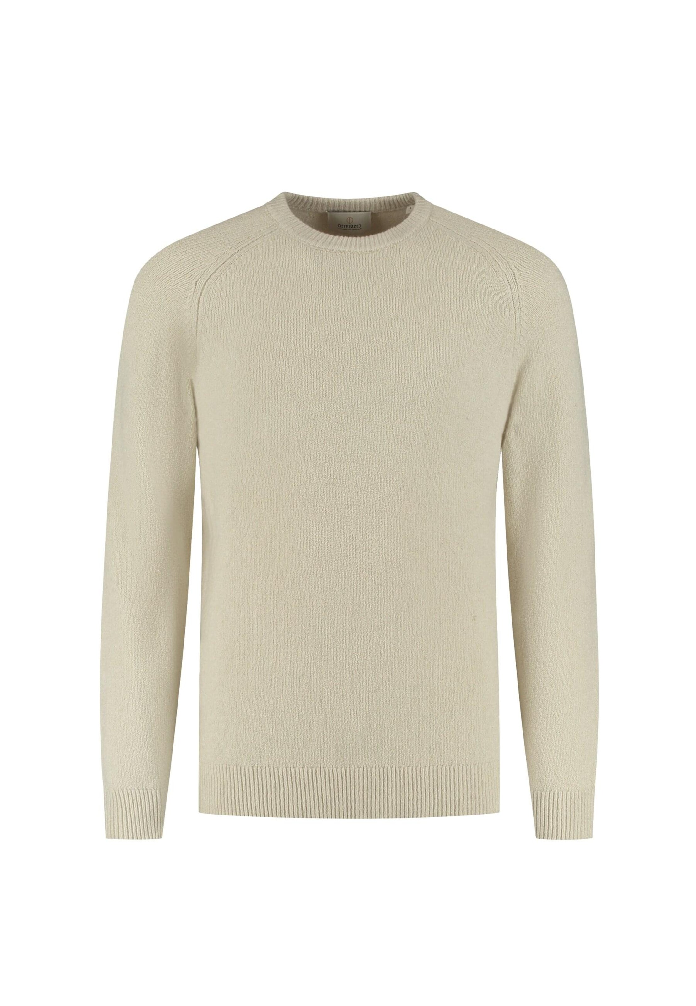 Dstrezzed Sweater 'Yvain Crew' in Beige: front