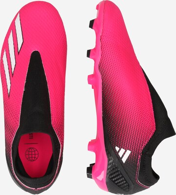 ADIDAS PERFORMANCE Athletic Shoes 'X Speedportal.3 Laceless Firm Ground' in Pink