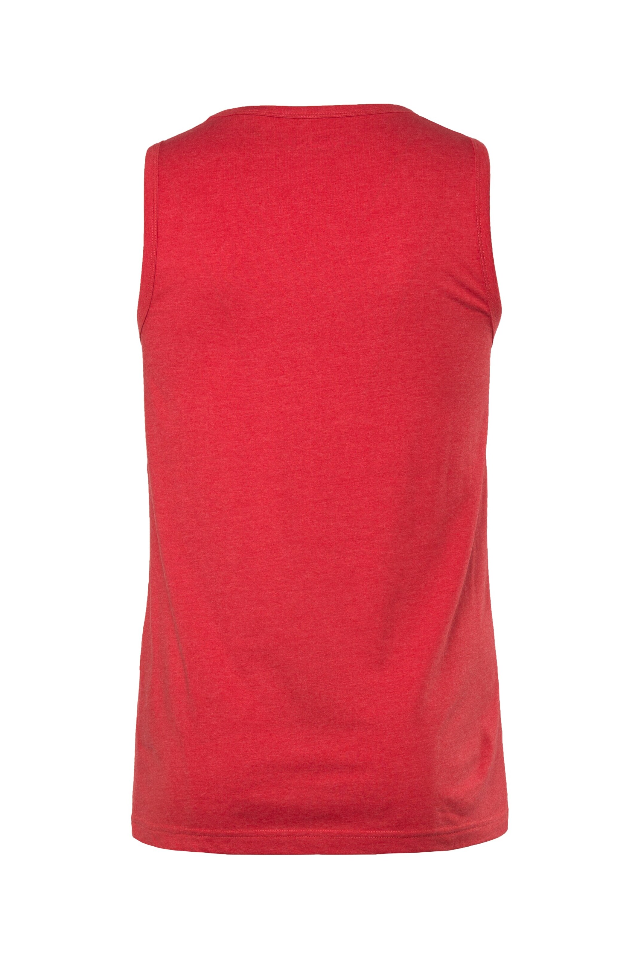 Men Plus Tank Top in Rot