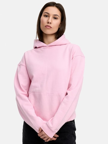 Daily Cotton Sweatshirt 'DCTERUEL' in Pink: Vorderseite