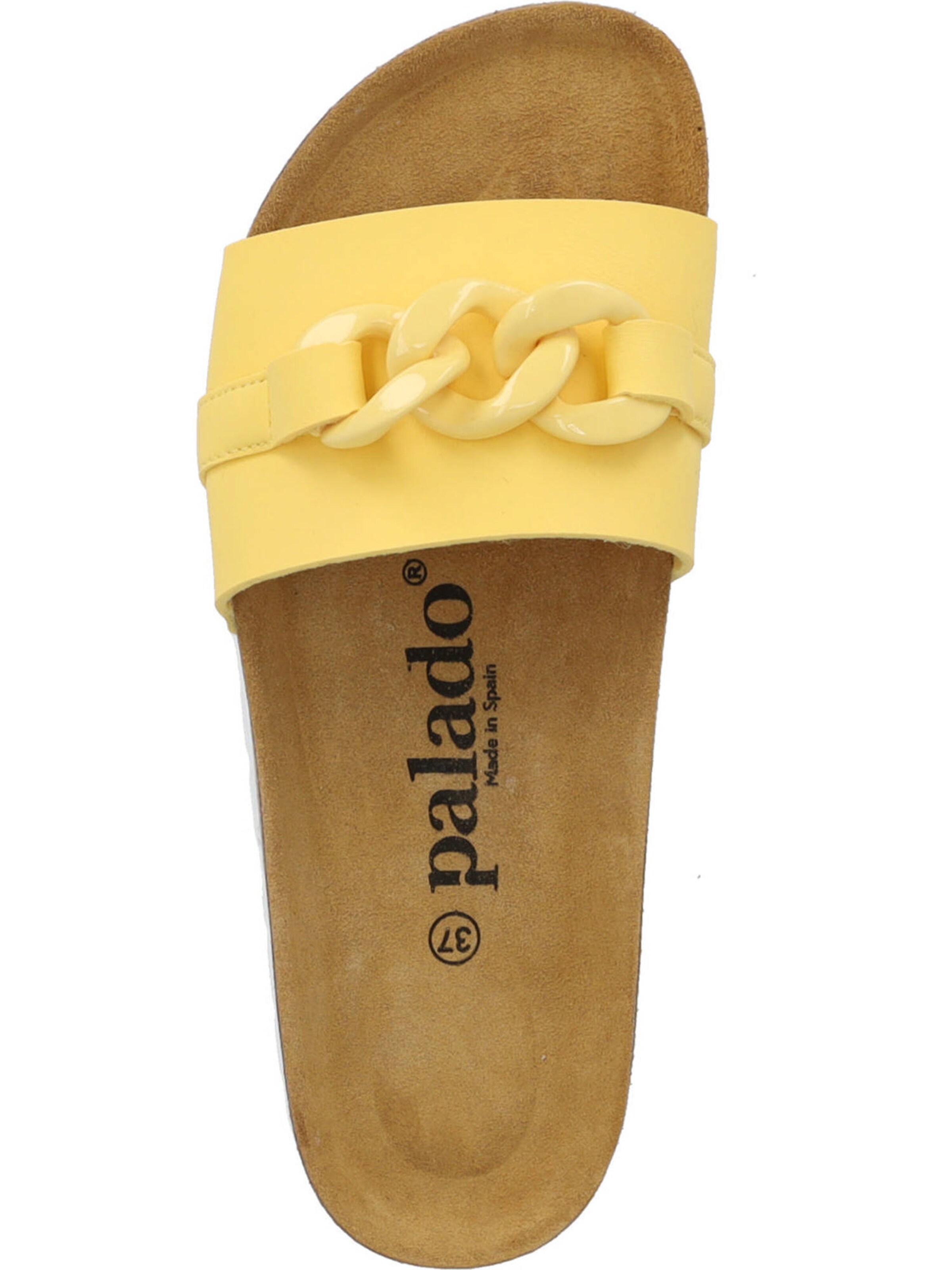 Mule 'Gozo' Palado en jaune