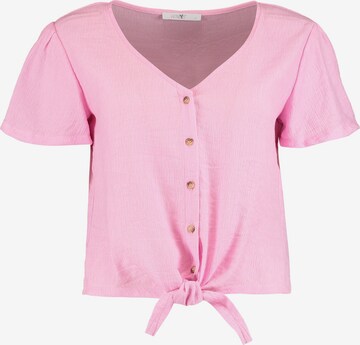 Camicia da donna 'Lu44lu' di Hailys in rosa: frontale